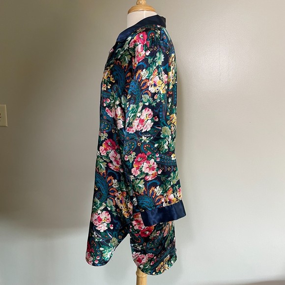 Vintage Victoria's Secret Gold Label Silky Oversized Sleep Shirt M - Picture 4 of 12